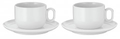 WMF WMF Cappuccino Tassenset 4-tlg. BARISTA Weiss Набор чашек WMF для капучино, 4 предмета. БАРИСТА