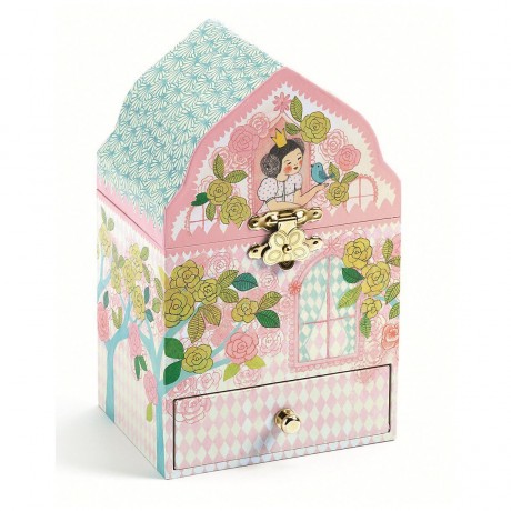 DJECO Schatzkastchen Mein Palast mit Spieluhr Шкатулка My Palace с музыкальной шкатулкой