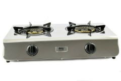 NJ The right choice NJ The right choice Gaskocher NJ-60SD, Edelstahl Camping Gaskocher 2 flammig 7,7KW mit Zundsicherung  Газовая плита NJ Правильный выбор NJ-60SD, походная газовая плита из нержавеющей стали, 2 пламени, 7,7 кВт, с предохранителем зажиган