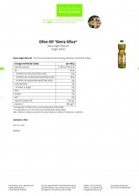 Krauterhaus Sanct Bernhardt Olive Oil "Sierra Oliva", 1 лitre