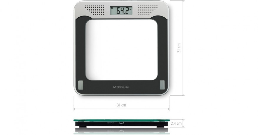 Medisana Medisana PS 425 Personenwaage mit Sprachausgabe Персональные весы Medisana PS 425 с голосовым выводом