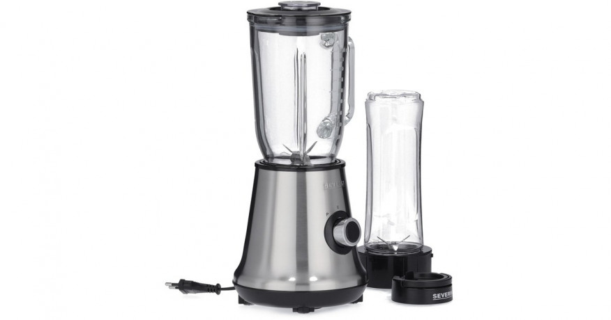 Severin Severin Smoothie Mix & Go SM 3737, Standmixer silber  silber Severin Smoothie Mix &amp; Go SM 3737, миксер серебристый