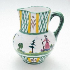 Gmundner Keramik Gmundner Keramik Jagd Krug Wiener Form 0,75 l Керамический охотничий кувшин Gmundner венской формы 0,75 л