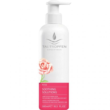 Tautropfen Rose Soothing Solutions Sanfte Duschemulsion, 300 мл