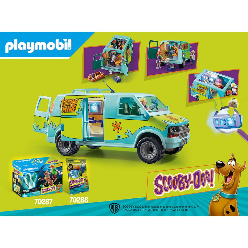 Купить PLAYMOBIL PLAYMOBIL 70286 SCOOBY-DOO! Mystery Machine PLAYMOBIL  70286 СКУБИ-ДУ! Таинственная машина в интернет-магазине Diskontshop.eu  Германия всего за 5 215 руб. в