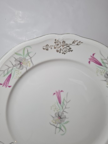 Porzellan Manufaktur Винтажная тарелка "Полевые цветы", 26см, Германия, 1960-1970гг.
