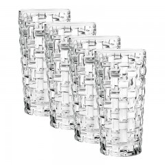 Nachtmann Nachtmann Bossa Nova Longdrink Glas Set 4-tlg. 395 ml Набор стаканов для длинных напитков Nachtmann Bossa Nova из 4 предм. 395мл
