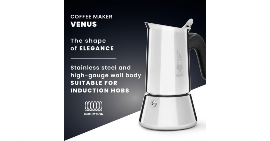 Bialetti Bialetti Venus, Espressomaschine silber, 10 Tassen silber Bialetti Venus, кофемашина для эспрессо, серебро, 10 чашек
