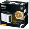 Braun Braun PurEase Toaster HT 3010 weiss, 1.000 Watt, fur 2 Scheiben Toast weiss Braun PurEase Toaster HT 3010 белый, 1000 Вт, на 2 ломтика тостов Braun Braun PurEase Toaster HT 3010 weiss, 1.000 Watt, fur 2 Scheiben Toast weiss Braun PurEase Toaster HT 3010 белый, 1000 Вт, на 2 ломтика тостов