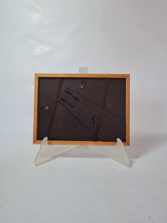 Картина винтажная "Флоренция. Вид на город" / худ. А.Сукуллиа, в раме, 19,5 х 15 см, Италия, 1994 год.