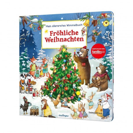 Thienemann Esslinger Verlag Mein allererstes Wimmelbuch: Frohliche Weihnachten Моя самая первая книга поиска предметов: Счастливого Рождества