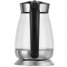 Deuba Deuba Wasserkocher, 1.7 l, 2200 W, LED Kabellos Glas Edelstahl Kuche Teekocher Kalkfilter BPA Frei Чайник Deuba, 1,7 л, 2200 Вт, светодиодный, беспроводной, стекло, кухонный чайник из нержавеющей стали, фильтр от накипи, без BPA